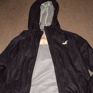 Black Hollister Zip Up